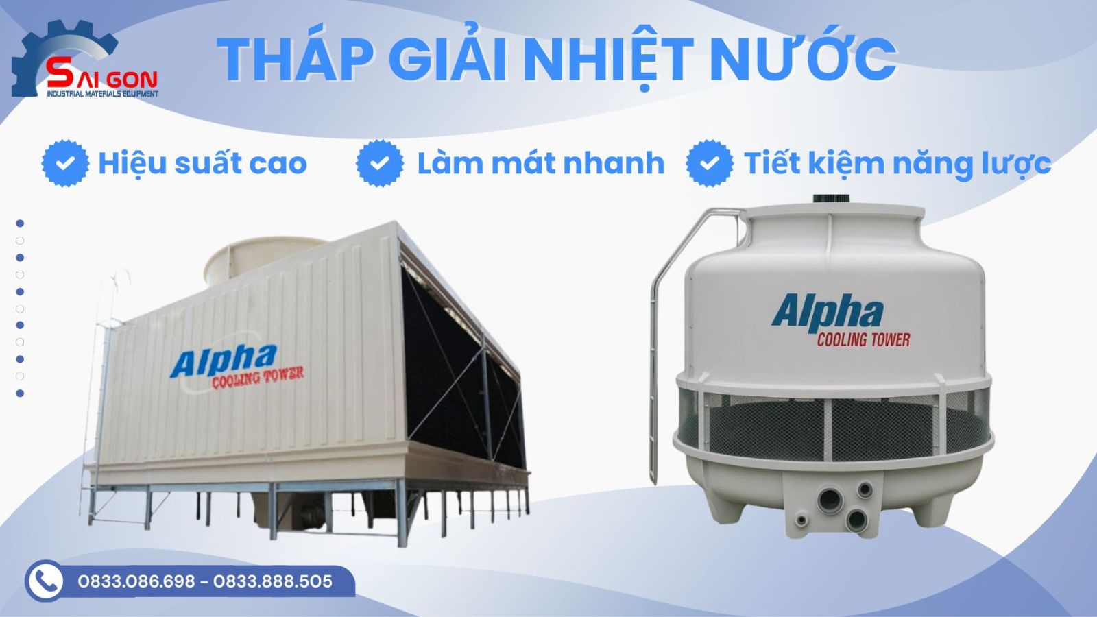 tháp giải nhiệt la gì thiết bị công nghiệp sài gòn